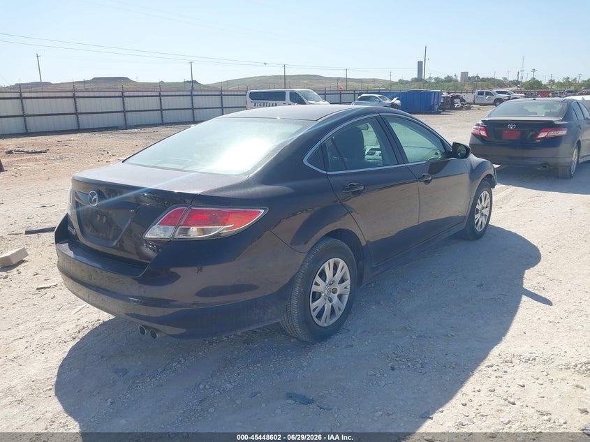 2009 Mazda 6 VIN 1YVHP81A395M12833 IAAI salvage auction — FRONT END, Clear (Texas), sold $25 on 2026-07-09 (photo 4)