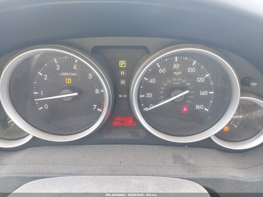 2009 Mazda 6 VIN 1YVHP81A395M12833 IAAI salvage auction — FRONT END, Clear (Texas), sold $25 on 2026-07-09 (photo 7)