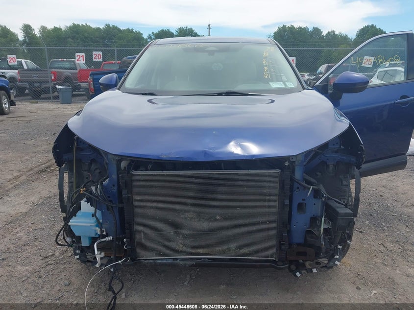 2021 Nissan Rogue VIN JN8AT3BB9MW210048 IAAI salvage auction — FRONT END, Salvage Title, sold $825 on 2026-07-30 (photo 6)