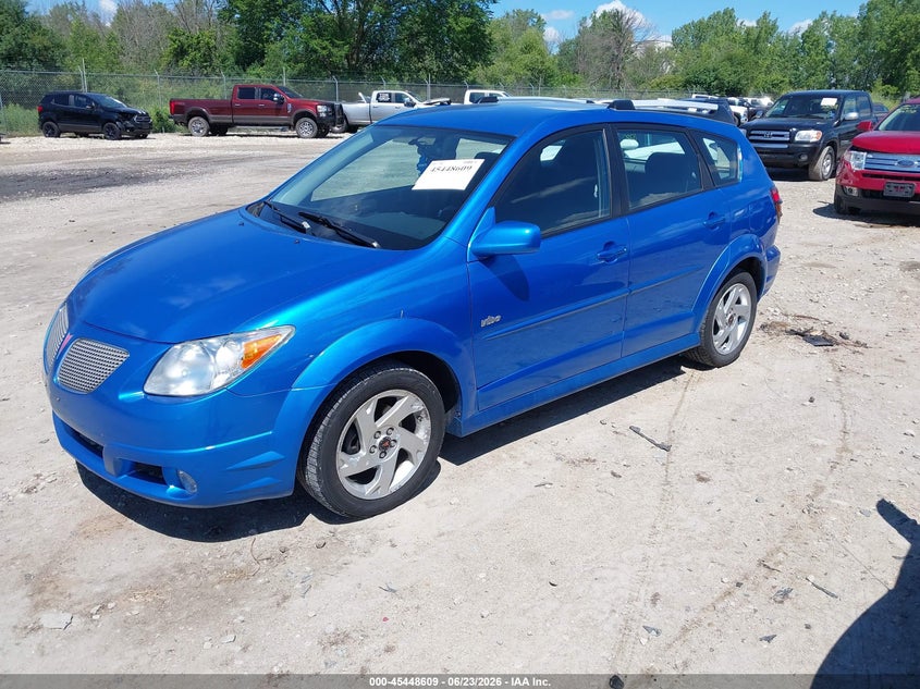 2008 Pontiac Vibe VIN 5Y2SL65808Z404778 IAAI salvage auction — RIGHT REAR, Junk Bill Of Sale Mv2459 (Wisconsin), sold $400 on 2026-07-09 (photo 2)
