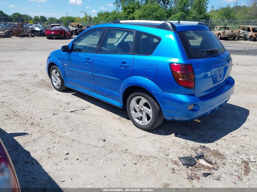 2008 Pontiac Vibe VIN 5Y2SL65808Z404778 IAAI salvage auction — RIGHT REAR, Junk Bill Of Sale Mv2459 (Wisconsin), sold $400 on 2026-07-09 (photo 3)
