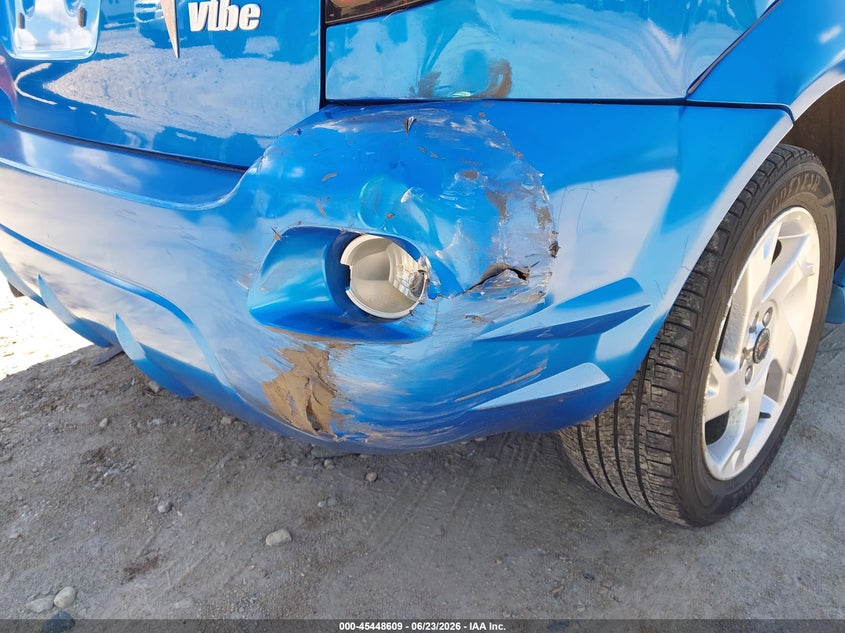 2008 Pontiac Vibe VIN 5Y2SL65808Z404778 IAAI salvage auction — RIGHT REAR, Junk Bill Of Sale Mv2459 (Wisconsin), sold $400 on 2026-07-09 (photo 6)
