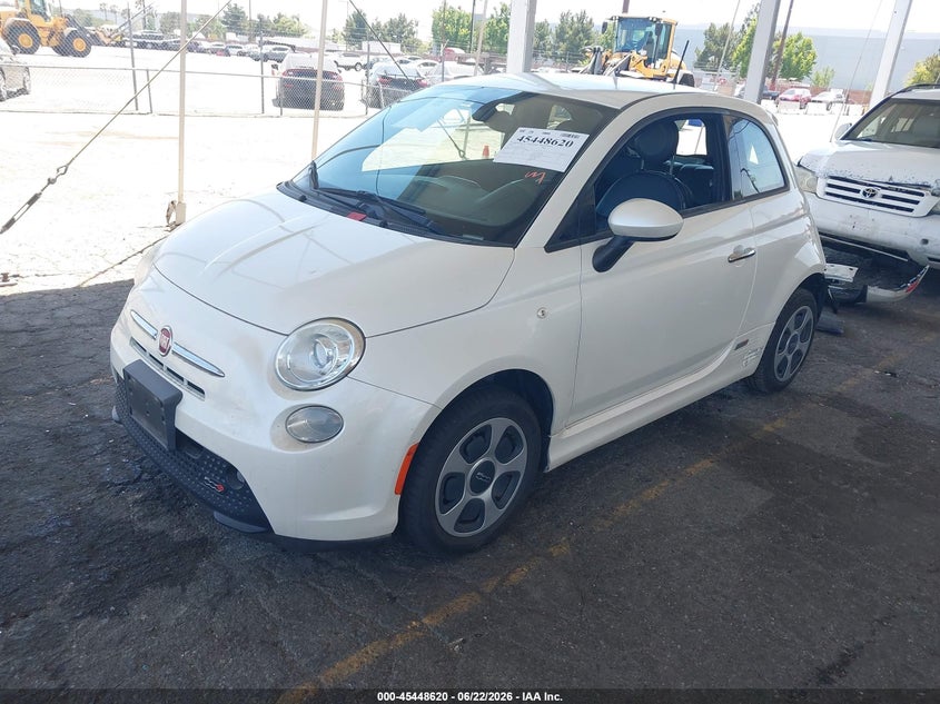 2016 Fiat VIN 3C3CFFGE5GT120829 IAAI salvage auction — REAR END, Salvage (California), sold $750 on 2026-07-11 (photo 2)