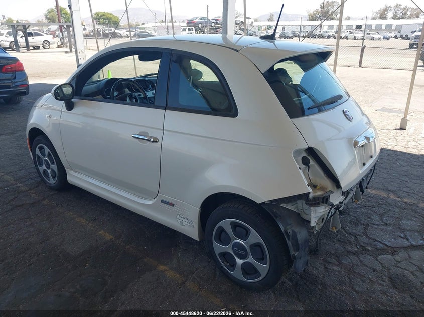 2016 Fiat VIN 3C3CFFGE5GT120829 IAAI salvage auction — REAR END, Salvage (California), sold $750 on 2026-07-11 (photo 3)