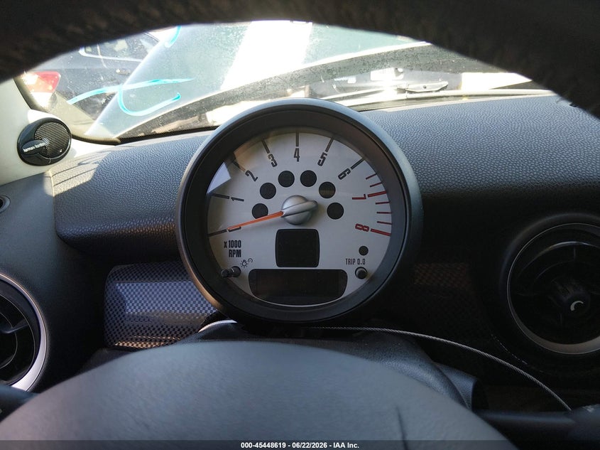 2013 Mini VIN WMWSV3C56DT476144 IAAI salvage auction — FRONT & REAR, Salvage (Arizona), sold $325 on 2026-07-30 (photo 7)