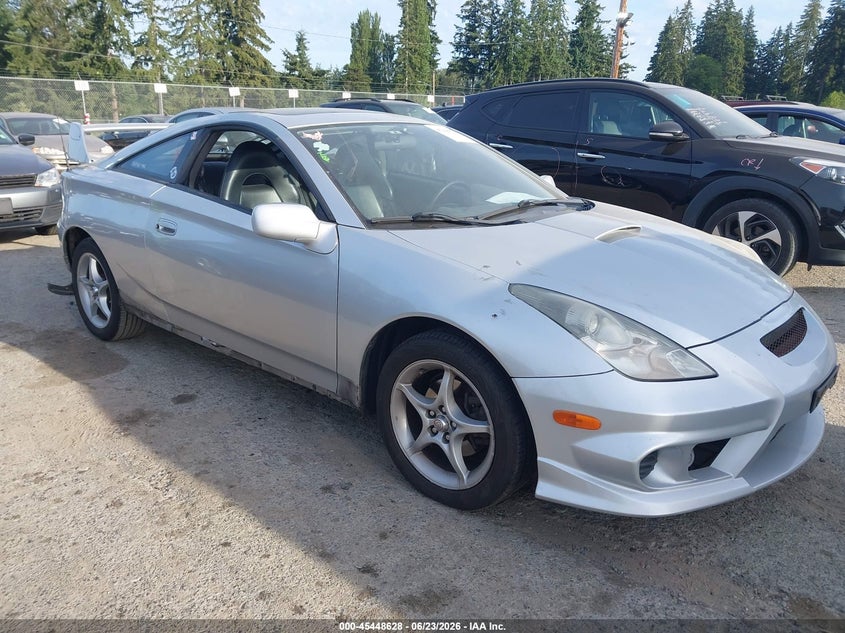 2002 Toyota Celica VIN JTDDY38T420055368 IAAI salvage auction — VANDALISM, Bill Of Sale (Washington), sold $1,500 on 2026-07-08 (photo 1)