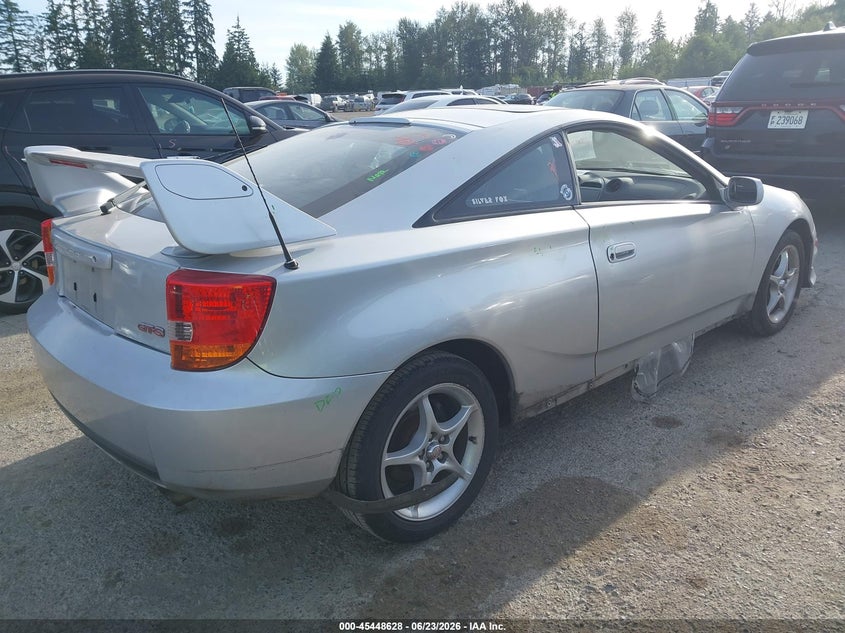 2002 Toyota Celica VIN JTDDY38T420055368 IAAI salvage auction — VANDALISM, Bill Of Sale (Washington), sold $1,500 on 2026-07-08 (photo 4)