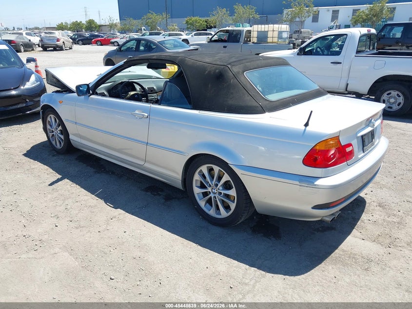 2004 BMW 3 series VIN WBABW53414PL44322 IAAI salvage auction — FRONT END, Salvage (California), sold $1,400 on 2026-07-20 (photo 3)