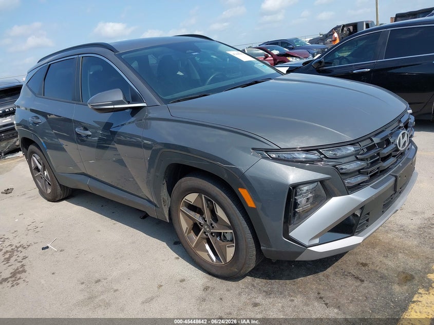 2025 Hyundai Tucson VIN 5NMJC3DE7SH592244 IAAI salvage auction — REAR END, Salvage Title, sold $11,300 on 2026-09-02 (photo 1)
