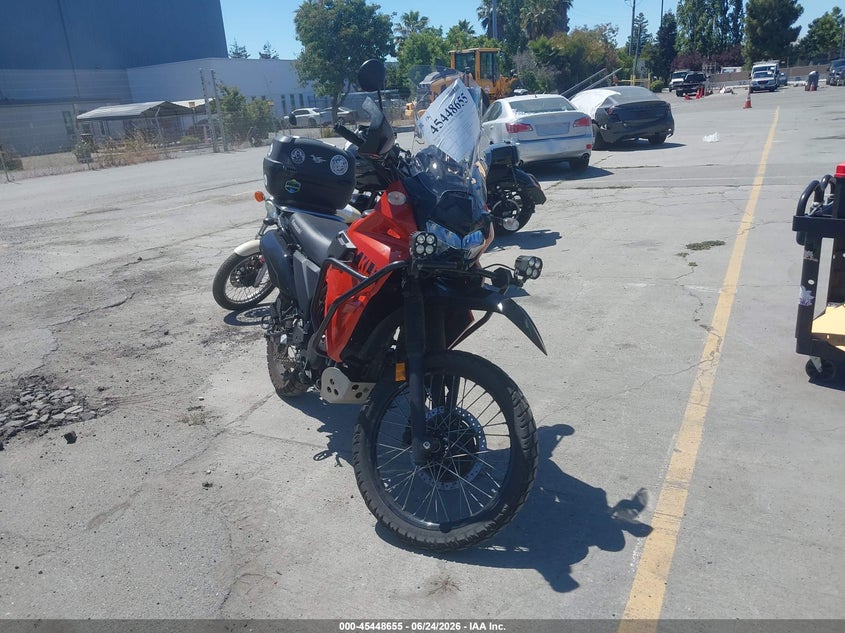 2022 Kawasaki Klr 650 VIN ML5KLEJ15NDA07530 IAAI salvage auction — MECHANICAL, Salvage Title, sold $25 on 2026-07-29 (photo 1)