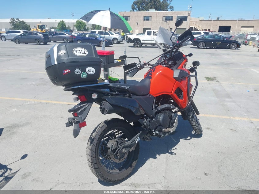 2022 Kawasaki Klr 650 VIN ML5KLEJ15NDA07530 IAAI salvage auction — MECHANICAL, Salvage Title, sold $25 on 2026-07-29 (photo 4)
