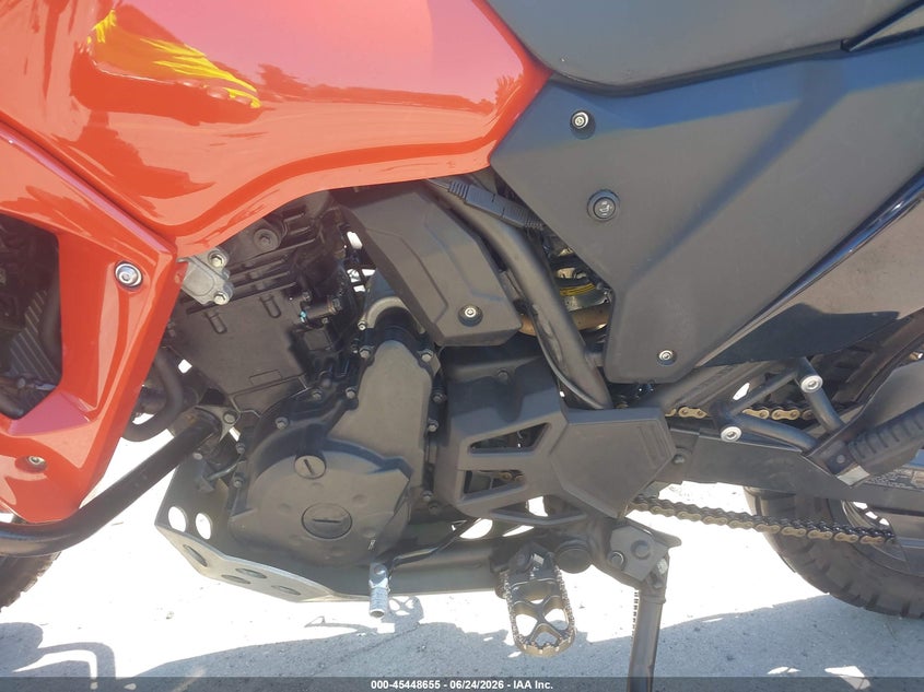 2022 Kawasaki Klr 650 VIN ML5KLEJ15NDA07530 IAAI salvage auction — MECHANICAL, Salvage Title, sold $25 on 2026-07-29 (photo 9)