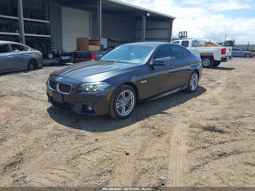 2015 BMW 5er VIN WBA5A5C50FD517207 IAAI salvage auction — RIGHT FRONT, Salvage (Hawaii), sold $3,300 on 2026-08-04 (photo 2)
