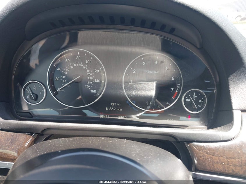 2015 BMW 5er VIN WBA5A5C50FD517207 IAAI salvage auction — RIGHT FRONT, Salvage (Hawaii), sold $3,300 on 2026-08-04 (photo 7)