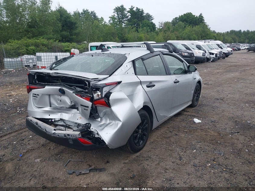 2022 Toyota Prius VIN JTDL9MFU6N3036575 IAAI salvage auction — REAR END, Salvage (Massachusetts), sold $1,150 on 2026-07-24 (photo 4)