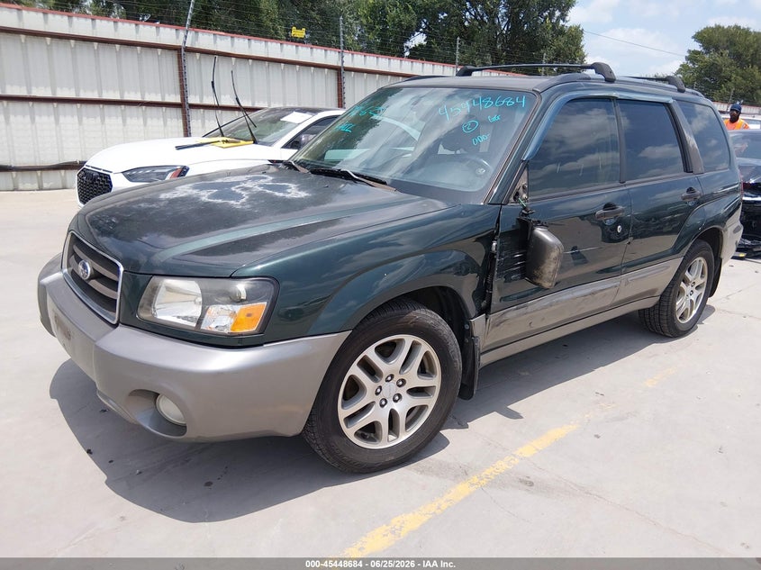 2005 Subaru Forester VIN JF1SG67615H745131 IAAI salvage auction — LEFT SIDE, Salvage (Texas), sold $225 on 2026-07-07 (photo 2)