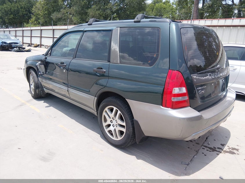 2005 Subaru Forester VIN JF1SG67615H745131 IAAI salvage auction — LEFT SIDE, Salvage (Texas), sold $225 on 2026-07-07 (photo 3)