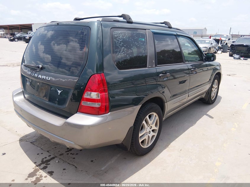 2005 Subaru Forester VIN JF1SG67615H745131 IAAI salvage auction — LEFT SIDE, Salvage (Texas), sold $225 on 2026-07-07 (photo 4)