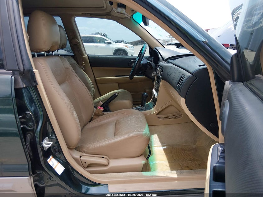 2005 Subaru Forester VIN JF1SG67615H745131 IAAI salvage auction — LEFT SIDE, Salvage (Texas), sold $225 on 2026-07-07 (photo 5)