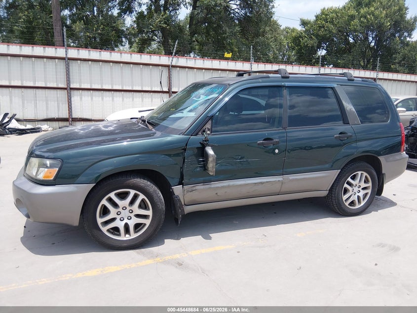 2005 Subaru Forester VIN JF1SG67615H745131 IAAI salvage auction — LEFT SIDE, Salvage (Texas), sold $225 on 2026-07-07 (photo 6)