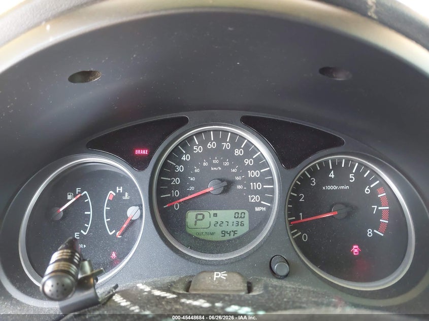 2005 Subaru Forester VIN JF1SG67615H745131 IAAI salvage auction — LEFT SIDE, Salvage (Texas), sold $225 on 2026-07-07 (photo 7)