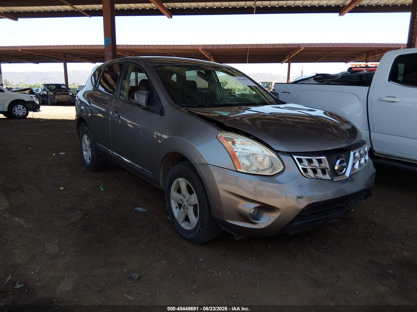 2013 Nissan Rogue VIN JN8AS5MT4DW541446 IAAI salvage auction — FRONT END, Salvage Title, sold $875 on 2026-07-21 (photo 1)