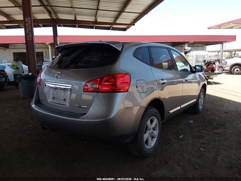 2013 Nissan Rogue VIN JN8AS5MT4DW541446 IAAI salvage auction — FRONT END, Salvage Title, sold $875 on 2026-07-21 (photo 4)