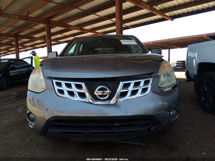 2013 Nissan Rogue VIN JN8AS5MT4DW541446 IAAI salvage auction — FRONT END, Salvage Title, sold $875 on 2026-07-21 (photo 6)