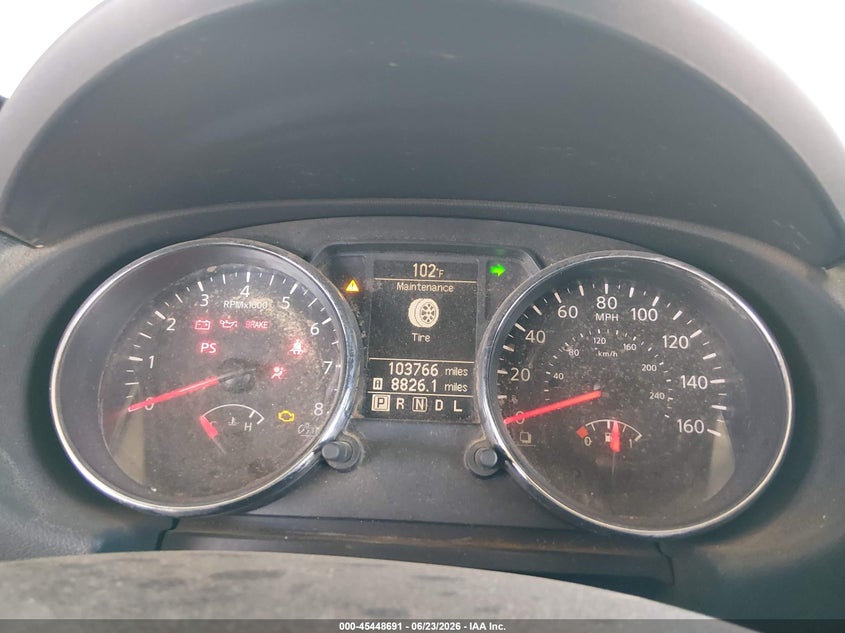 2013 Nissan Rogue VIN JN8AS5MT4DW541446 IAAI salvage auction — FRONT END, Salvage Title, sold $875 on 2026-07-21 (photo 7)