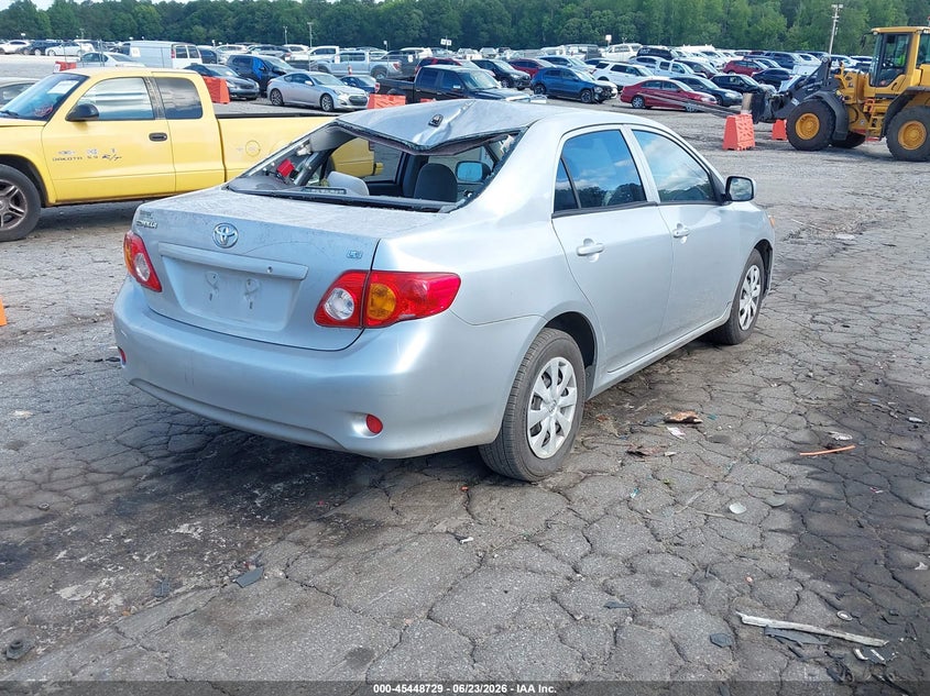2009 Toyota Corolla VIN JTDBL40E599072582 IAAI salvage auction — ROOF, Salvage (Georgia), sold $1,850 on 2026-07-29 (photo 4)