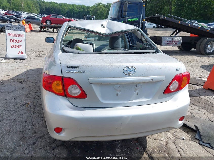 2009 Toyota Corolla VIN JTDBL40E599072582 IAAI salvage auction — ROOF, Salvage (Georgia), sold $1,850 on 2026-07-29 (photo 6)