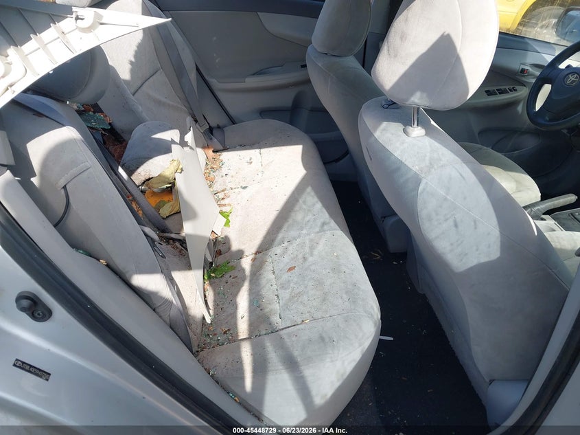 2009 Toyota Corolla VIN JTDBL40E599072582 IAAI salvage auction — ROOF, Salvage (Georgia), sold $1,850 on 2026-07-29 (photo 8)