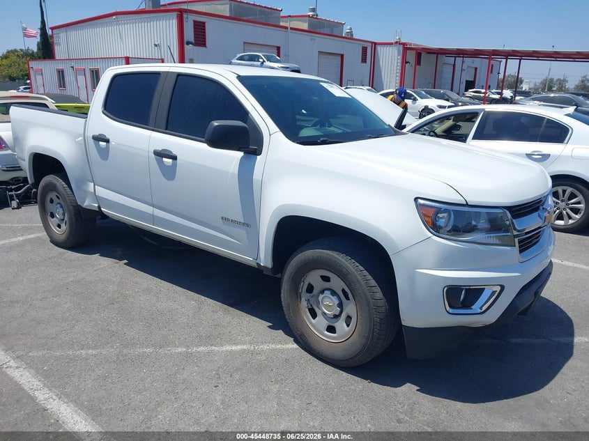 2017 Chevrolet Colorado VIN 1GCGSBEN4H1186754 IAAI salvage auction — REAR END, Salvage (California), sold $7,150 on 2026-07-09 (photo 1)