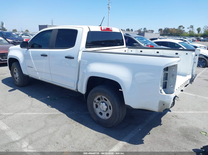 2017 Chevrolet Colorado VIN 1GCGSBEN4H1186754 IAAI salvage auction — REAR END, Salvage (California), sold $7,150 on 2026-07-09 (photo 3)