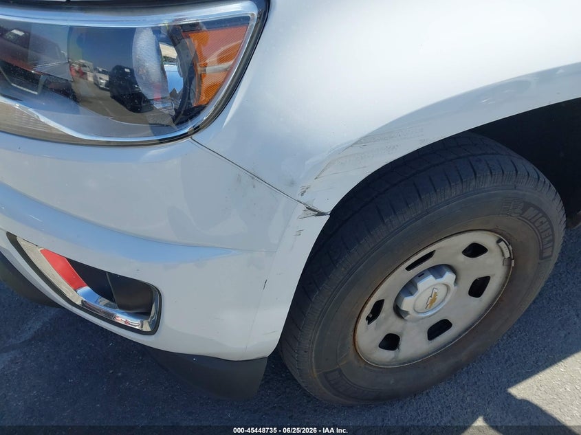 2017 Chevrolet Colorado VIN 1GCGSBEN4H1186754 IAAI salvage auction — REAR END, Salvage (California), sold $7,150 on 2026-07-09 (photo 6)