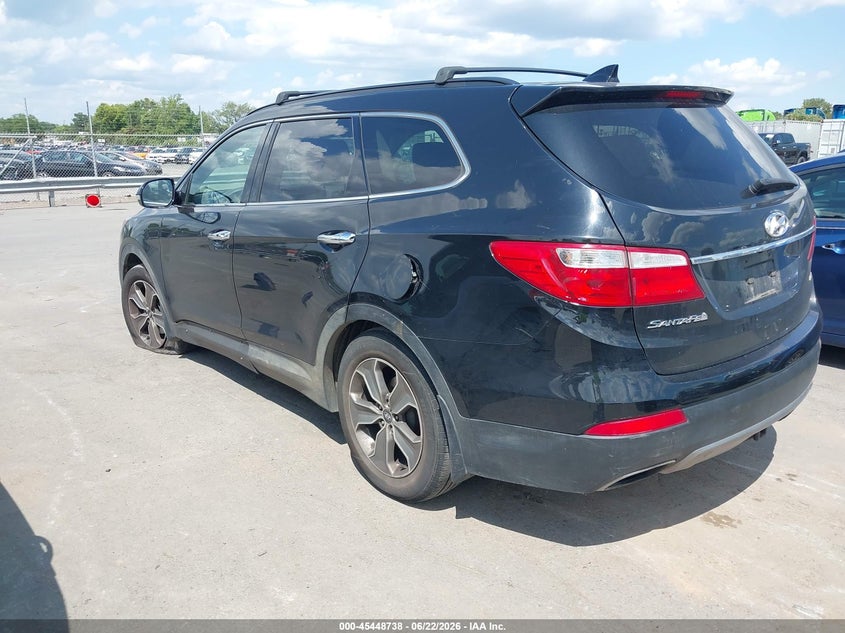 2014 Hyundai Santa fe VIN KM8SNDHFXEU063001 IAAI salvage auction — NORMAL WEAR, Clear-Dealer Only (North Carolina), sold $1,900 on 2026-07-13 (photo 3)