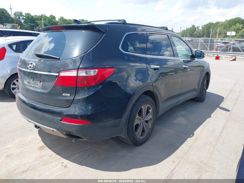 2014 Hyundai Santa fe VIN KM8SNDHFXEU063001 IAAI salvage auction — NORMAL WEAR, Clear-Dealer Only (North Carolina), sold $1,900 on 2026-07-13 (photo 4)