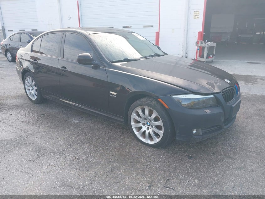 2011 BMW 3 series VIN WBAPK5C54BA658458 IAAI salvage auction — ENGINE DAMAGE, Clear (Florida), sold $275 on 2026-07-15 (photo 1)