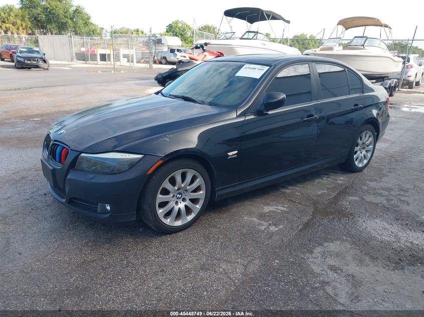2011 BMW 3 series VIN WBAPK5C54BA658458 IAAI salvage auction — ENGINE DAMAGE, Clear (Florida), sold $275 on 2026-07-15 (photo 2)