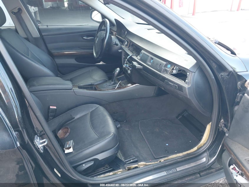 2011 BMW 3 series VIN WBAPK5C54BA658458 IAAI salvage auction — ENGINE DAMAGE, Clear (Florida), sold $275 on 2026-07-15 (photo 5)