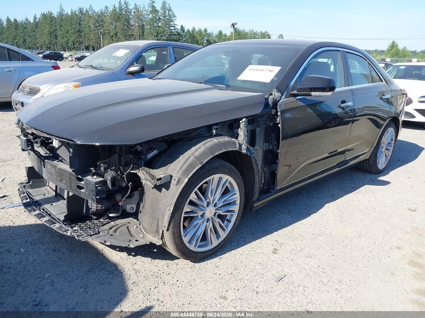 2026 Cadillac Ct4 VIN 1G6DF5RK0T0108675 IAAI salvage auction — FRONT END, Enterprise Vehicles Clear Only (Colorado), sold $21,000 on 2026-07-15 (photo 2)