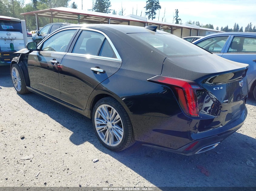 2026 Cadillac Ct4 VIN 1G6DF5RK0T0108675 IAAI salvage auction — FRONT END, Enterprise Vehicles Clear Only (Colorado), sold $21,000 on 2026-07-15 (photo 3)