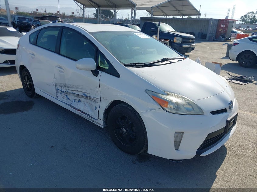 2012 Toyota Prius VIN JTDKN3DU2C5408239 IAAI salvage auction — RIGHT SIDE, Salvage (California), sold $1,550 on 2026-07-15 (photo 1)