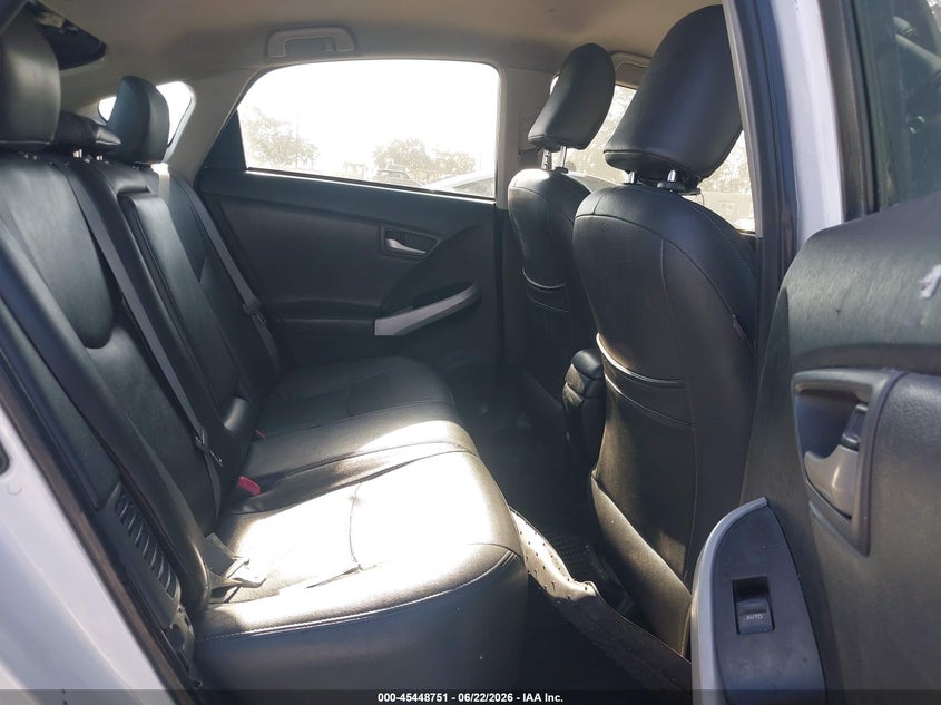 2012 Toyota Prius VIN JTDKN3DU2C5408239 IAAI salvage auction — RIGHT SIDE, Salvage (California), sold $1,550 on 2026-07-15 (photo 8)