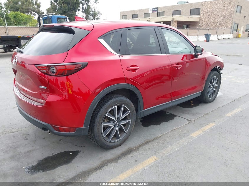 2018 Mazda Cx-5 VIN JM3KFADM6J0302864 IAAI salvage auction — FRONT END, Salvage Title, sold $3,750 on 2026-07-13 (photo 4)
