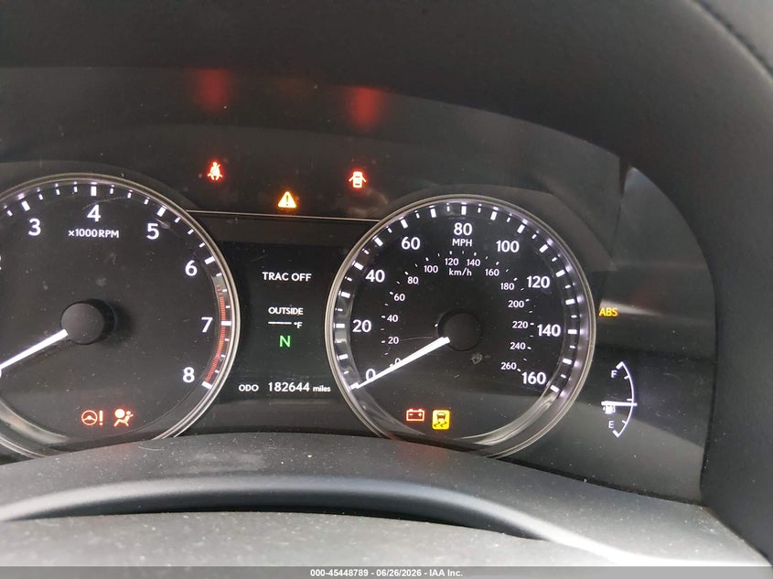 2013 Lexus Gs VIN JTHBE1BL0D5006881 IAAI salvage auction — NORMAL WEAR, Original (Texas), sold $800 on 2026-07-13 (photo 7)