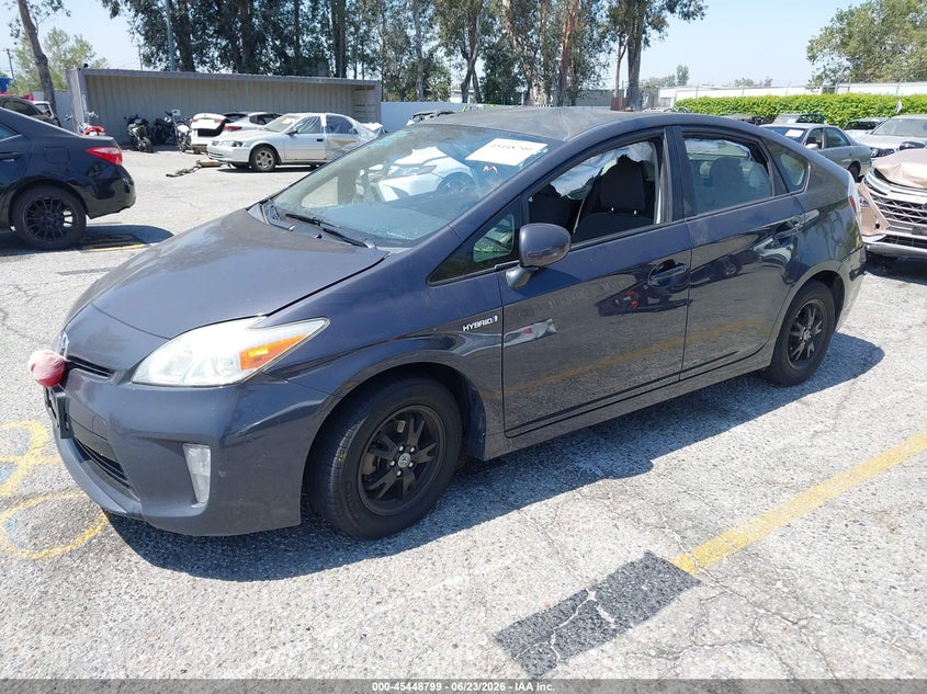 2014 Toyota Prius VIN JTDKN3DU7E1770593 IAAI salvage auction — SIDE, Non-Repairable (California), sold $1,525 on 2026-07-14 (photo 2)
