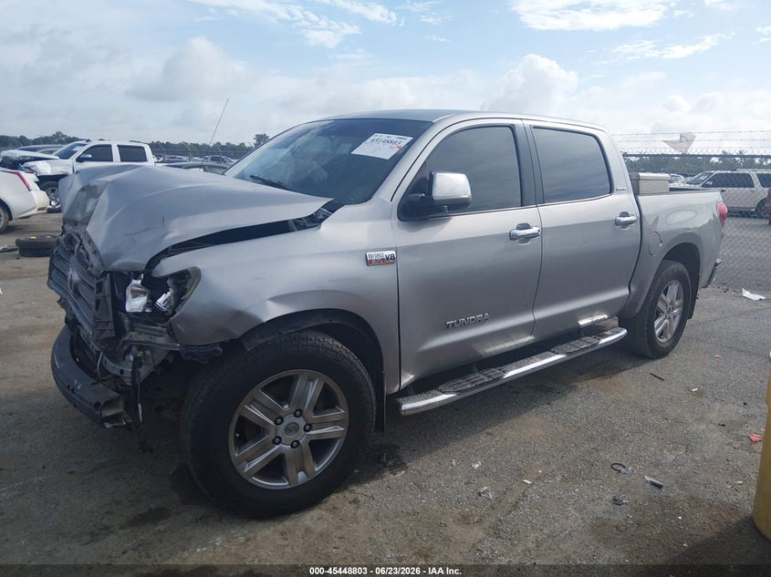 2007 Toyota Tundra VIN 5TFEV58177X032138 IAAI salvage auction — FRONT END, Salvage (Louisiana), sold $1,500 on 2026-07-29 (photo 2)