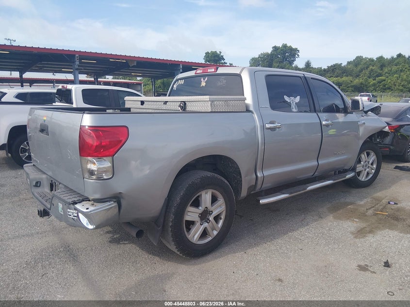 2007 Toyota Tundra VIN 5TFEV58177X032138 IAAI salvage auction — FRONT END, Salvage (Louisiana), sold $1,500 on 2026-07-29 (photo 4)