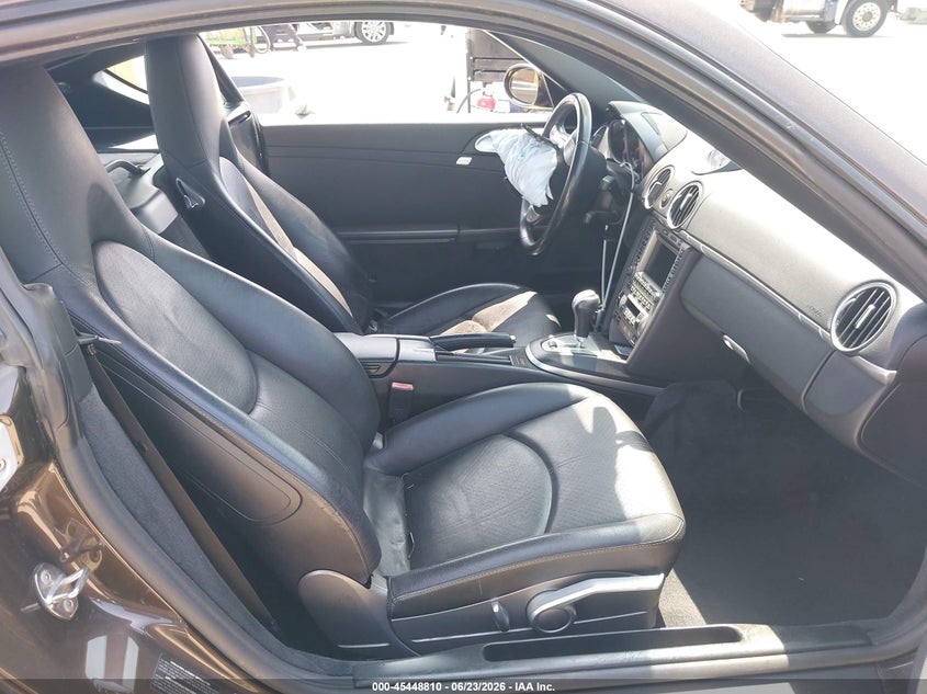 2008 Porsche Cayman VIN WP0AB29828U780722 IAAI salvage auction — LEFT FRONT, Salvage (California), sold $7,000 on 2026-07-29 (photo 8)